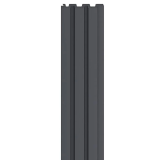 Anthracite Linerio M-Line Wood Slat Effect Slat Panel