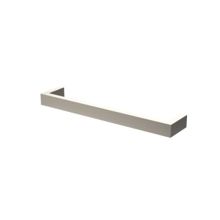 Brushed Nickel Singola Electric Towel Rail