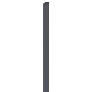 Anthracite Linerio M-Line Wood Slat Effect Right Hand Trim
