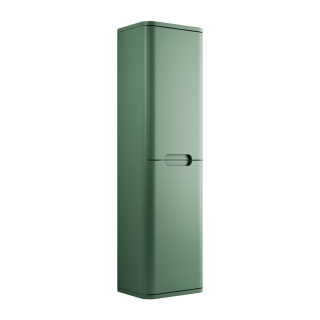 Matt Sage Green Lambra Wall Hung Tall Unit