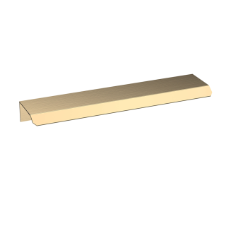 Brushed Brass Finger Pull Handle