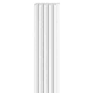 White Linerio S-Line Wood Slat Effect Slat Panel