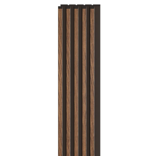 Brown Linerio S-Line Wood Slat Effect Slat Panel