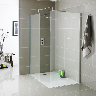 KV8 Wet Room Screen (300mm - 1200mm Available)