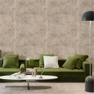 Damask Gilted Bronze Bathroom Wall Panel - 300mm x 2700mm