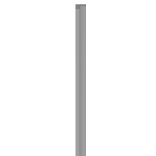 Grey Linerio S-Line Wood Slat Effect Left Hand Trim