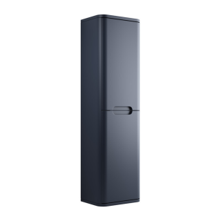 Matt Indigo Lambra Wall Hung Tall Unit