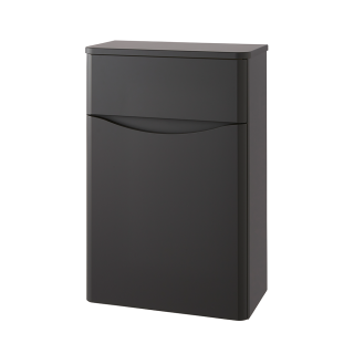 Matt Graphite Arc WC Toilet Unit