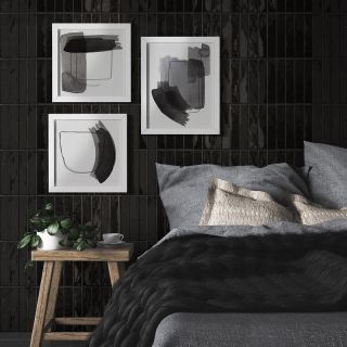 Negro Trendy Tile