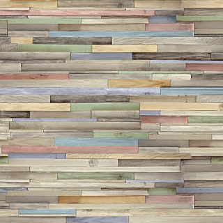 Colour Wood PVC Bathroom Cladding - 8mm - 250mm x 2650mm