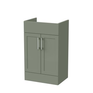 Fern Green 2 Door Fable Shaker Fitted Furniture Vanity Unit