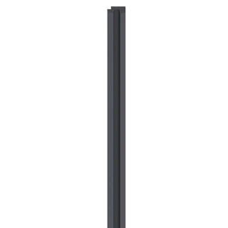 Anthracite Linerio S-Line Wood Slat Effect Right Hand Trim