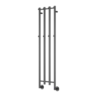 Gun Metal Solara Electric Towel Radiator