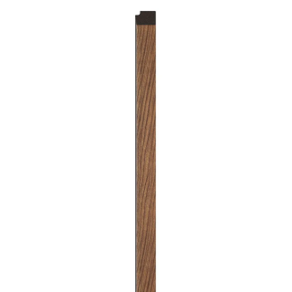 Brown Linerio L-Line Wood Slat Effect Right Hand Trim