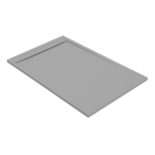 Grey 30mm Slate Shower Tray & Hidden Waste