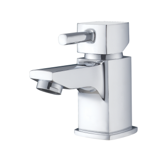Omega Munro Chrome Mono Basin Mixer Tap inc Clicker Waste