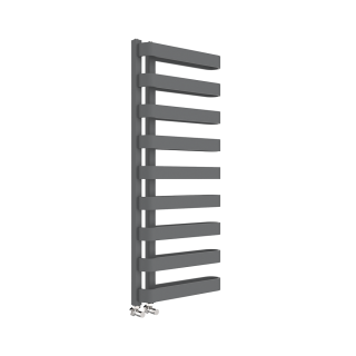 Texas Anthracite Towel Radiator (850mm - 1300mm Available)