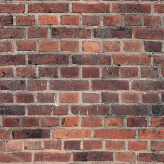 Red Brick PVC Bathroom Cladding - 8mm - 250mm x 2650mm