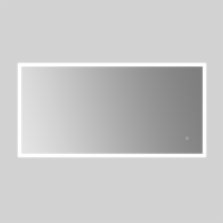 Solana Rectangle Edge-Lit LED Mirror