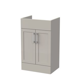 Pebble Grey 2 Door Fable Shaker Fitted Furniture Vanity Unit