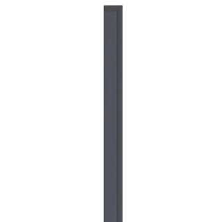Anthracite Linerio M-Line Wood Slat Effect Left Hand Trim