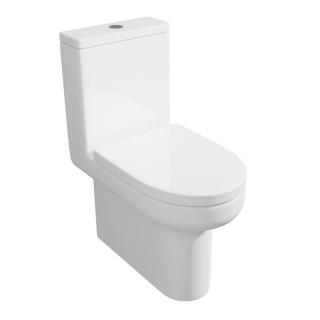 Bijoux Close Coupled Comfort Height Toilet - Open Back