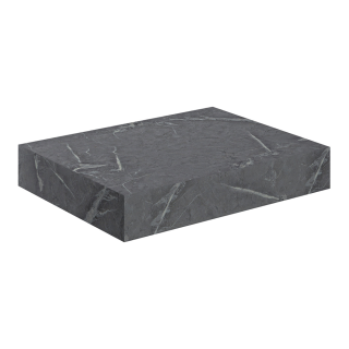 Grey Marble Natural Wall Hung Basin Shelf