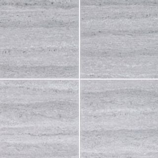 Angus Light Grey Tile Effect Bathroom Wall Cladding - 8mm - 500mm x 2700mm