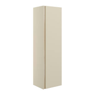 Matt Cotton & Oak Effect Contrast Wall Hung Tall Unit