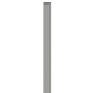 Grey Linerio M-Line Wood Slat Effect Left Hand Trim