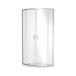 Chrome Omega Quadrant Shower Enclosure (800mm - 900mm Available)