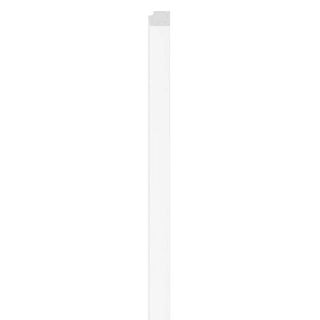 White Linerio L-Line Wood Slat Effect Right Hand Trim