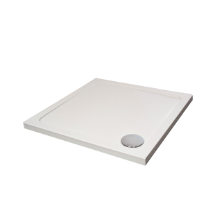 Omega Square Stone Shower Tray (700mm - 1000mm Available)