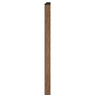 Brown Linerio M-Line Wood Slat Effect Right Hand Trim