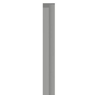 Grey Linerio L-Line Wood Slat Effect Left Hand Trim
