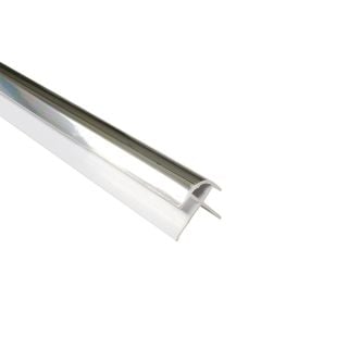 10mm External Corner - Chrome - Plastic