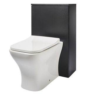 Matt Black Purity WC Unit