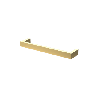 Brushed Brass Singola Electric Towel Rail