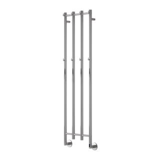 Polished Stainless Steel Solara Electric Towel Radiator