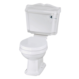 Traditional Close Coupled Toilet