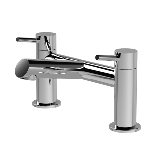 Chrome Omega Navala Bath Filler Tap