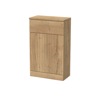 Autumn Oak Flume Fluted WC Unit