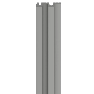 Grey Linerio L-Line Wood Slat Effect Slat Panel
