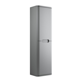 Matt Grey Lambra Wall Hung Tall Unit