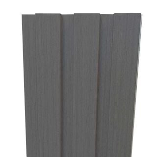 Charcoal Grey Thermo-Slat PVC Slat Panel