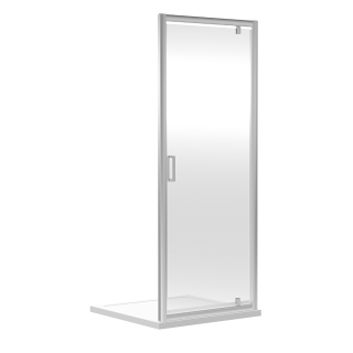 Chrome Omega Pivot Shower Door (760mm - 900mm Available)