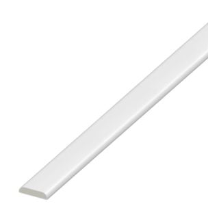 25mm White D-Mould Trim