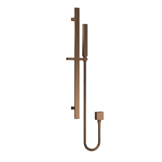 Brushed Bronze Square Shower Slide Rail Kit