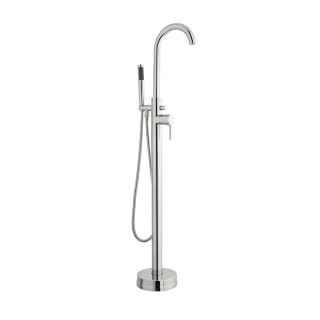 Plan Chrome Free Standing Bath Shower Mixer Tap