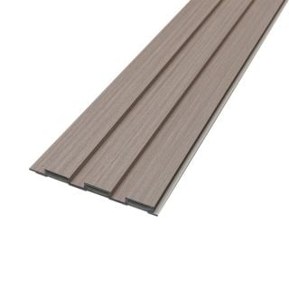 Ash Grey Thermo-Slat PVC Slat Panel